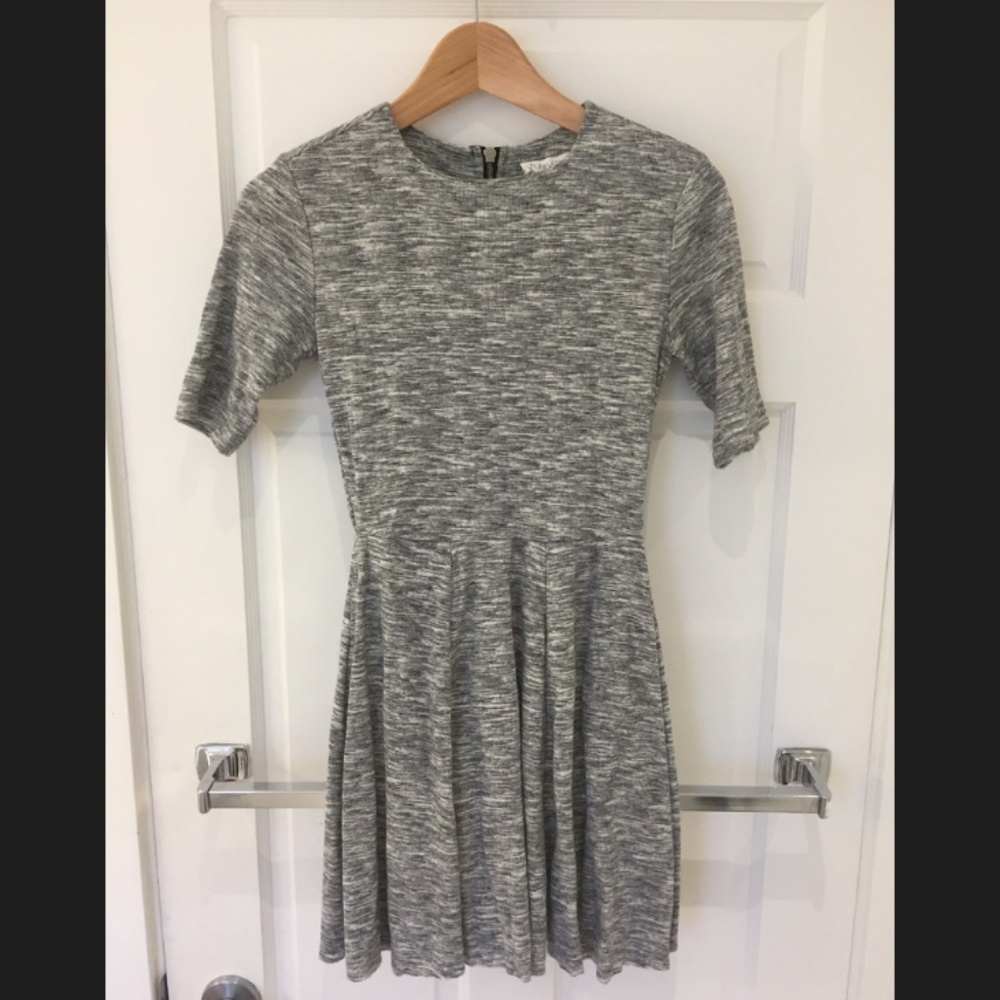 Grey Cotton Dress
